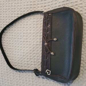 Brighton mini bag with silver accents